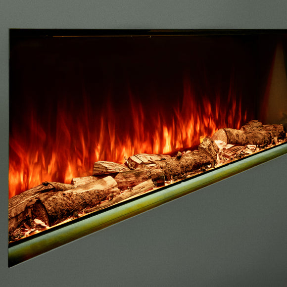 Hestia 1308 Electric Fire for Media Walls
