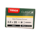 CLASSIC SCREW PZ2 3MM (200pcs)-2