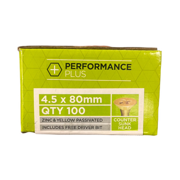 CLASSIC SCREW PZ2 4.5MM X 80MM (100pcs)