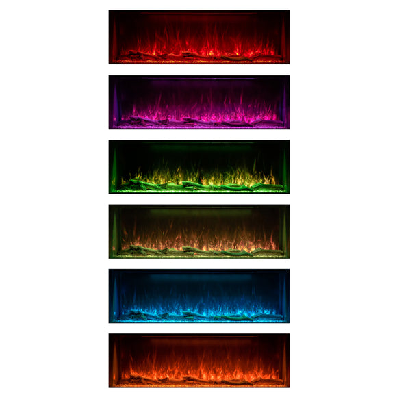 Hestia 1308 Electric Fire for Media Walls