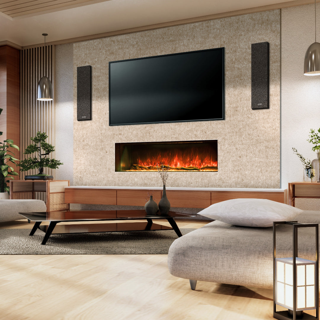Hestia 1838 Electric Fire for Media Walls