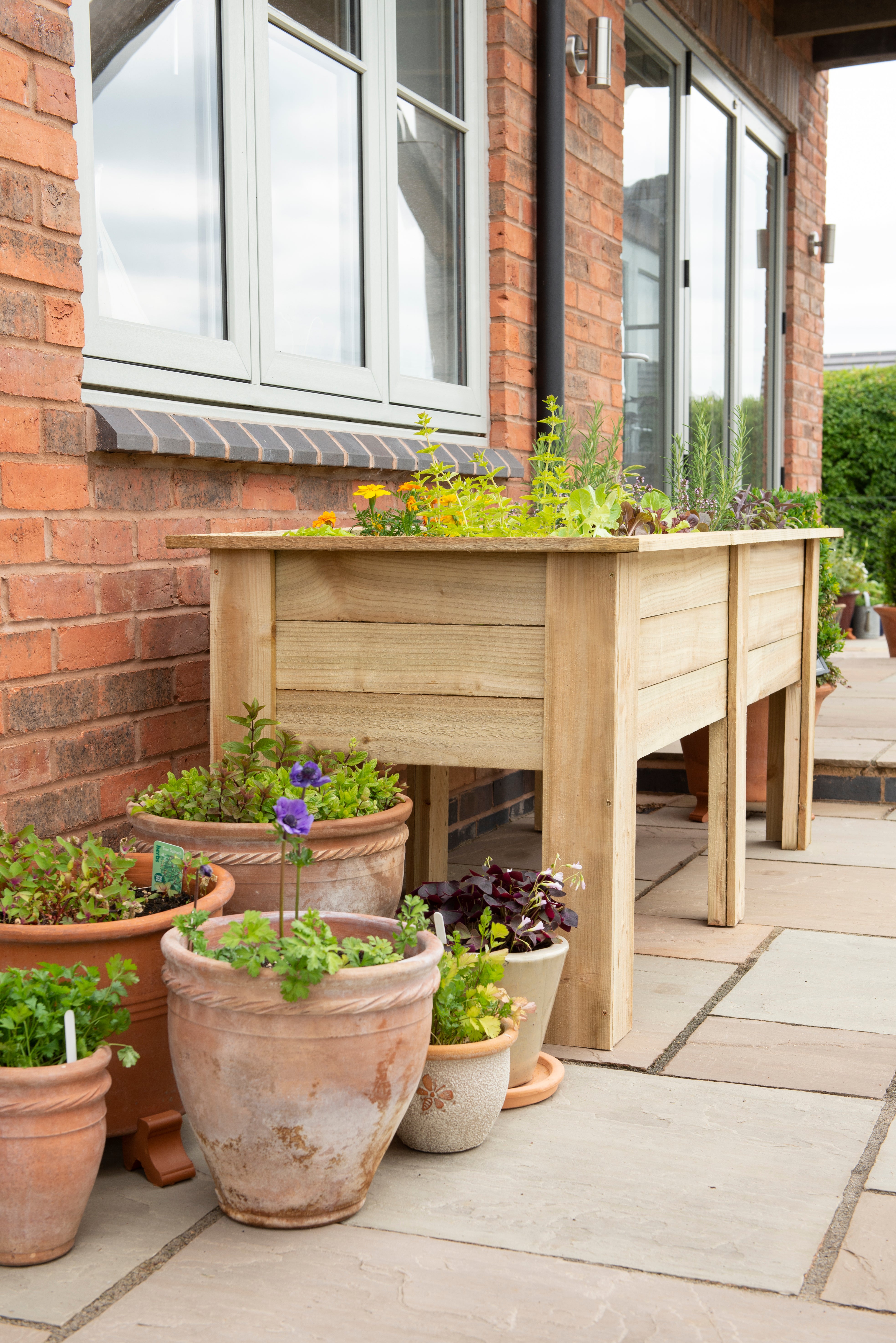 Large Kitchen Garden Planter - 1.8m (Delivery Only)