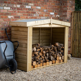 Overlap Presssure Treated Apex Log Store (Delivery Only) - 0