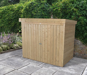 Pent Large Outdoor Store - Pressure Treated (Delivery Only)