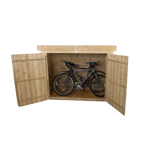 Pent Large Outdoor Store - Pressure Treated (Delivery Only) - 0