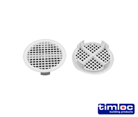 TIMLOC PUSH IN CIRCULAR SOFFIT VENT Henshaws Roofing & Building