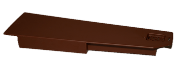 TLE/MF DRY VERGE CLOSURE RH - RUST/FLAND Henshaws Roofing & Building