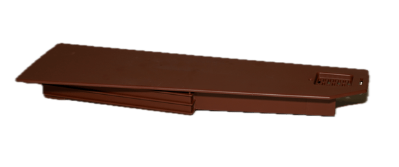 TLE/MF DRY VERGE RH - RUST/FLAND Henshaws Roofing & Building