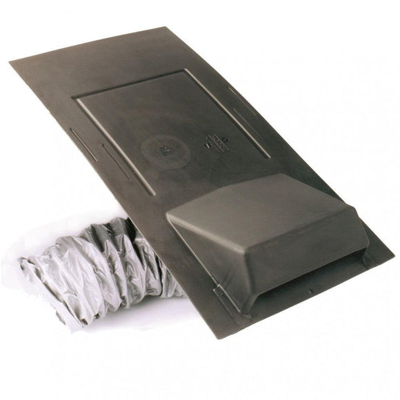 ARIEL SLATE VENT - C/W PIPE & FLEXI TUBE Henshaws Roofing & Building