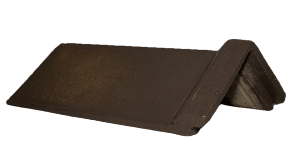 SANDTOFT CONC ANG CAP RIDGE 105* - DARK GREY Henshaws Roofing & Building