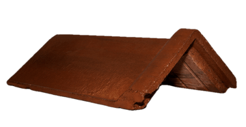 SANDTOFT CONC ANG CAP RIDGE 105* - RUSTIC Henshaws Roofing & Building