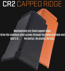 Clay Capped Ridge Henshaws Roofing & Building