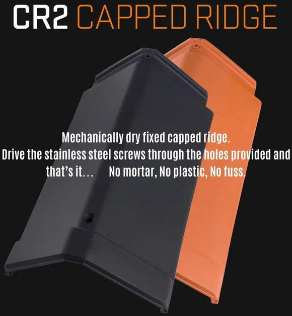 Clay Capped Ridge Henshaws Roofing & Building