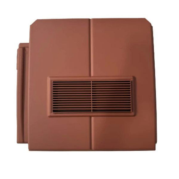 ARIEL 20/20 TILE VENT W PA - NAT RED Henshaws Roofing & Building