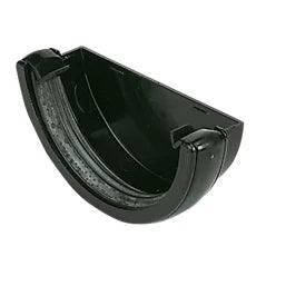 112MM HALF ROUND EXTERNAL STOPEND Henshaws Roofing & Building