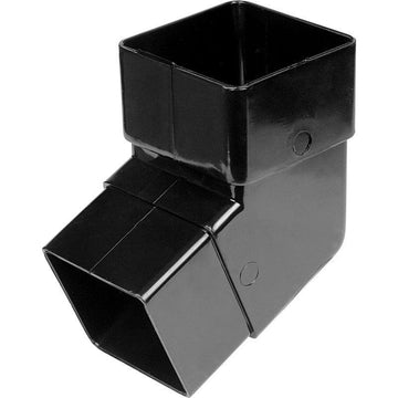65MM SQUARE DOWNPIPE OFFSET BEND 112* Henshaws Roofing & Building