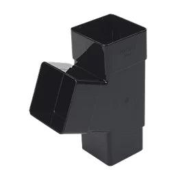 65MM SQUARE DOWNPIPE BRANCH 112* Henshaws Roofing & Building