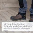 Beckwood 8x6 Pent Shed - 2 Windows - (Delivery Only)-9