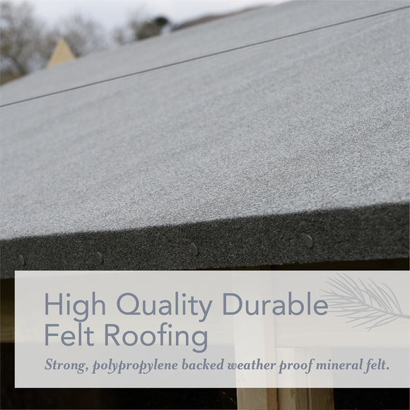 Beckwood 8x6 Pent Shed - 2 Windows - (Delivery Only)