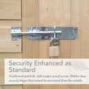 Beckwood 8x6 Pent Shed - 2 Windows - (Delivery Only)-6