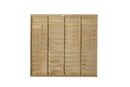Pressure Treated Superlap Fence Panel 6ft x 5ft (1.83m x 1.52m) - Pack of 3 (Delivery Only)-2