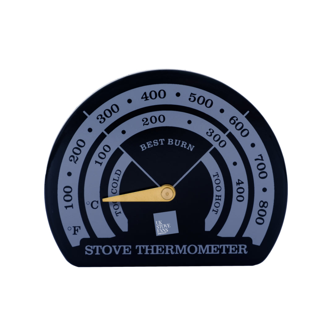 Magnetic Flue Pipe Stove Temperature Gauge 80mm