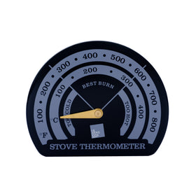 Magnetic Flue Pipe Stove Temperature Gauge 80mm