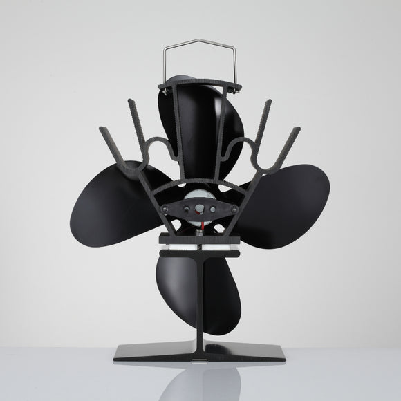 4 Blade Heat Powered Stove Fan
