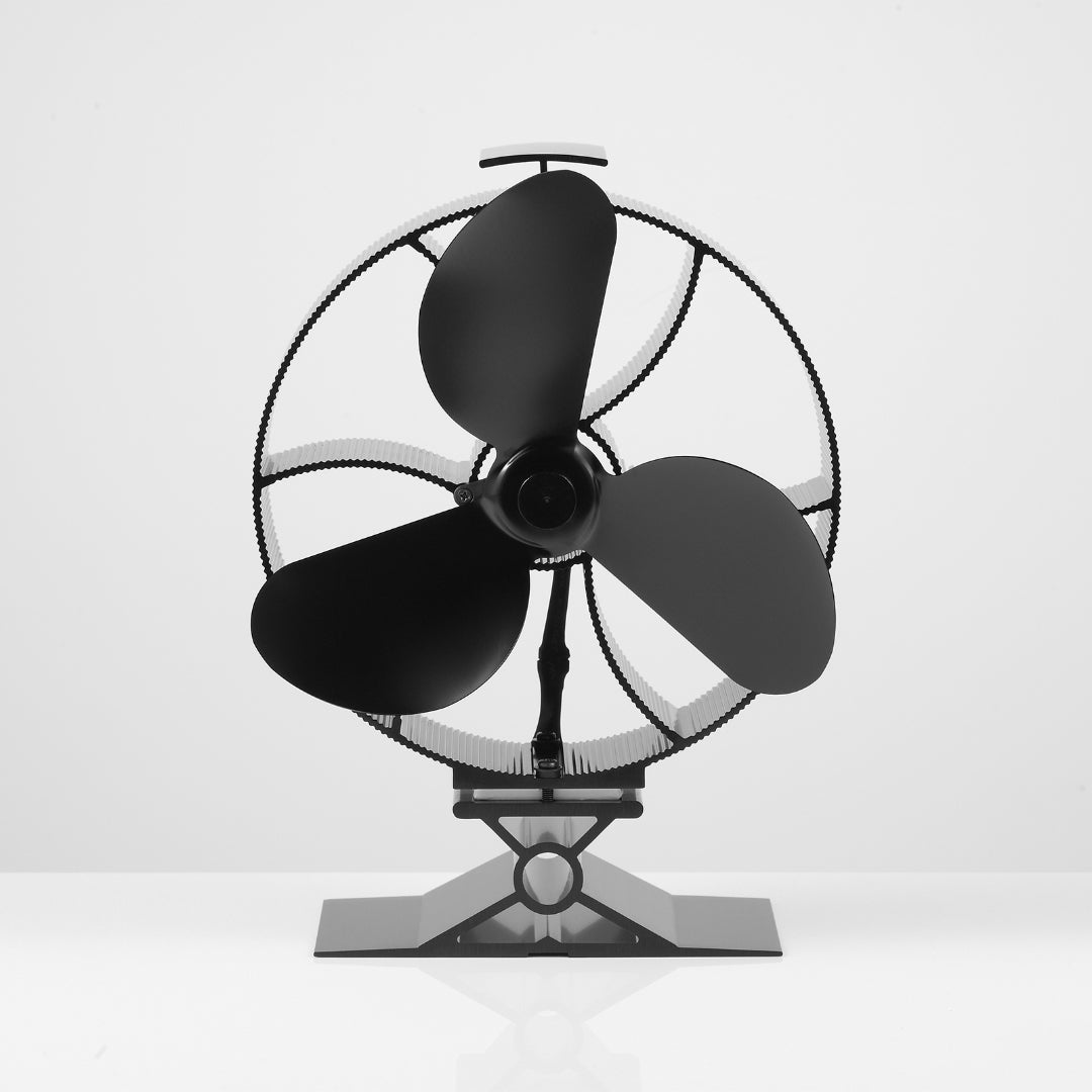 3 Blade Heat Powered Stove Fan - 0