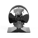 4 Blade Mini Heat Powered Stove Fan-1