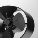 8 Blade Double Mini Heat Powered Stove Fan-7