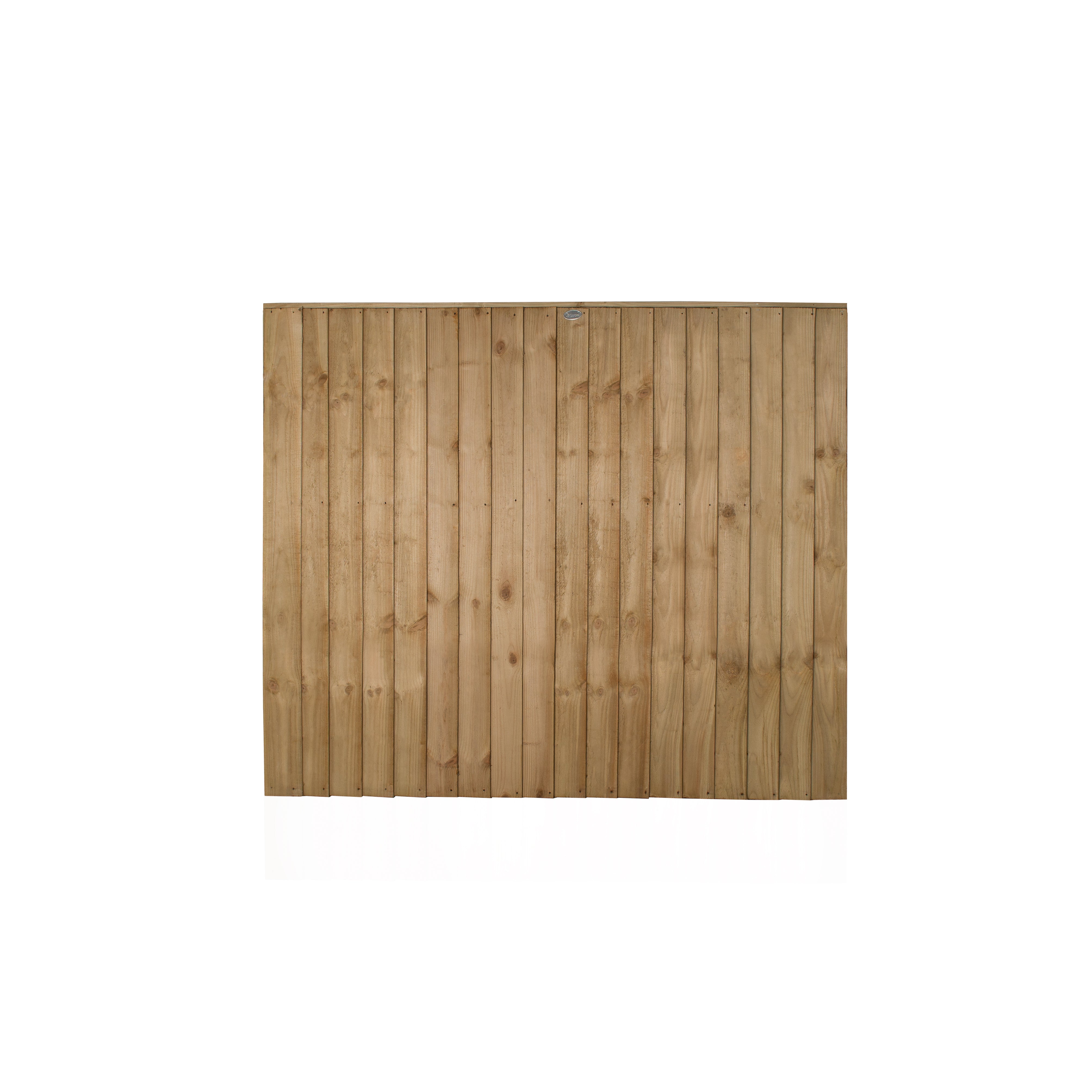 Pressure Treated Closedboard Fence Panel 6ft x 5ft (1.83m x 1.54m) - Pack of 3 (Delivery Only)
