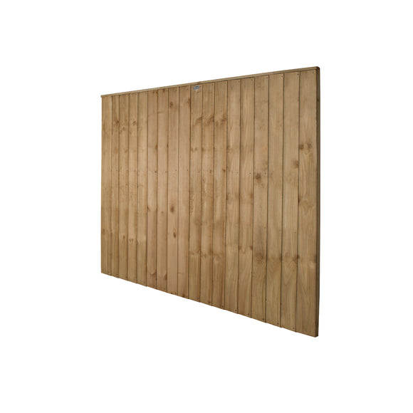 Pressure Treated Closedboard Fence Panel 6ft x 5ft (1.83m x 1.54m) - Pack of 3 (Delivery Only)