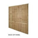 Pressure Treated Closedboard Fence Panel 6ft x 6ft (1.83m x 1.85m)  - Pack of 3 (Delivery Only)-3
