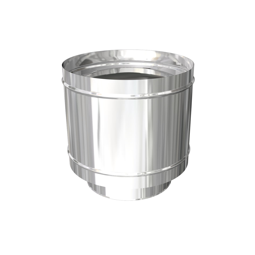 DTW Anti Down Draught Cowl 5 Inch SS