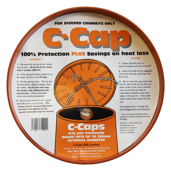 C-Cap Ventilated Capping Cowl 300mm