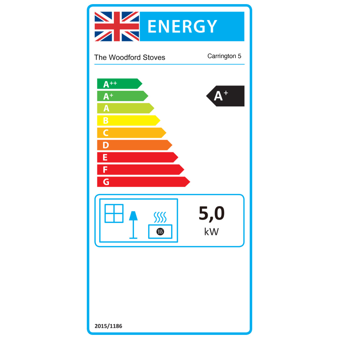 Woodford Carrington 5 Multifuel EcoDesign Stove