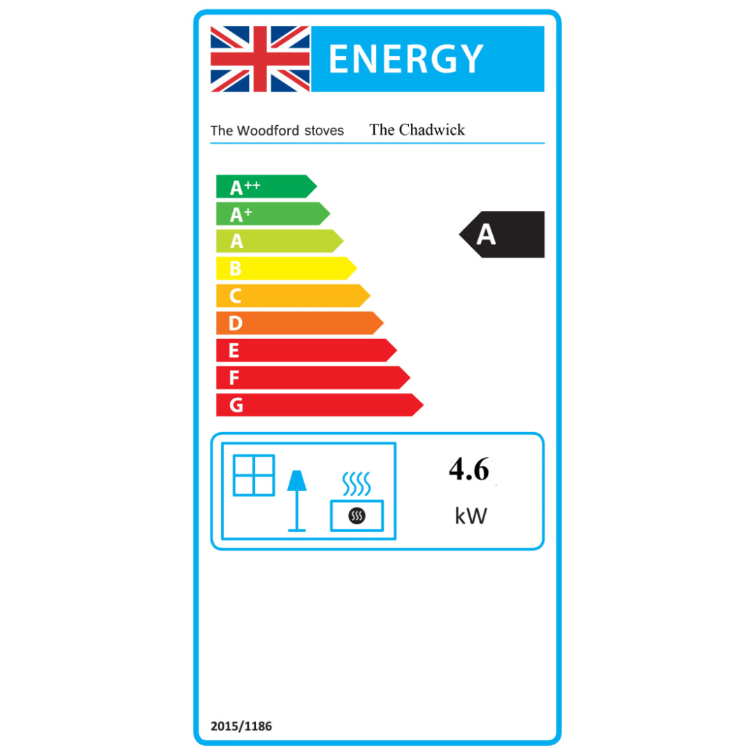 Woodford Chadwick 5 Wood Burning / Multifuel Ecodesign Stove