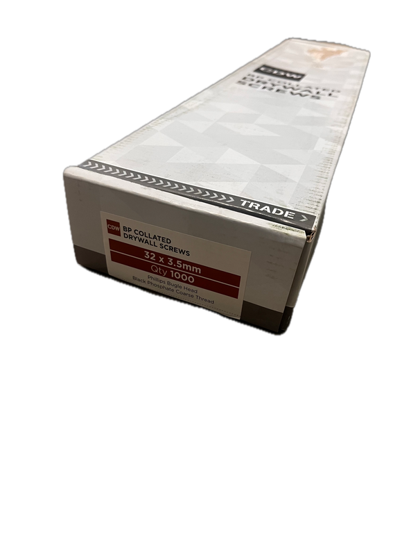 COLLATED DRYWALL SCREW 3.5MM BLACK (1000PCS)