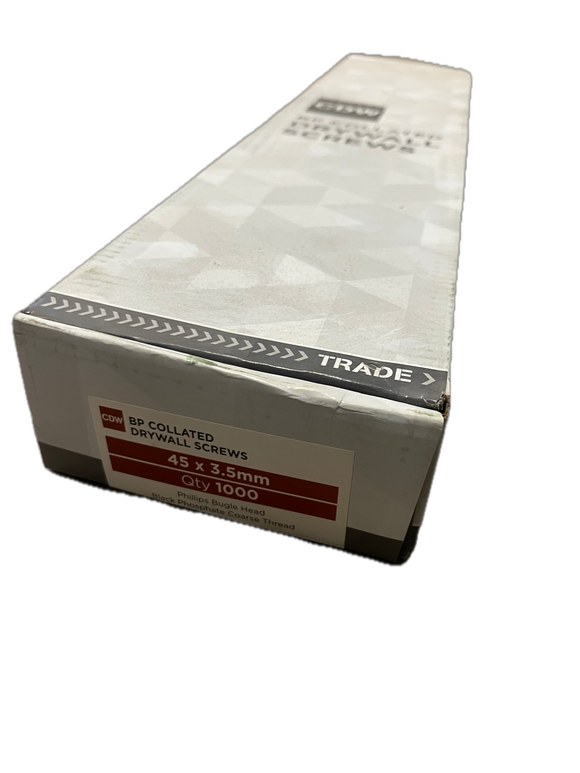 COLLATED DRYWALL SCREW 3.5MM BLACK (1000PCS)