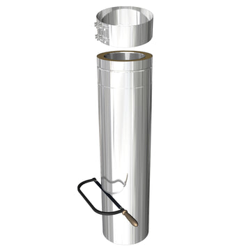 DTW 1000mm Cuttable Length with Fusion Locking Band 5 Inch SS