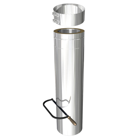 DTW 1000mm Cuttable Length with Fusion Locking Band 6 Inch SS