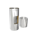 DTW 500mm Straight Length with Clean Out Section 5 Inch SS-1