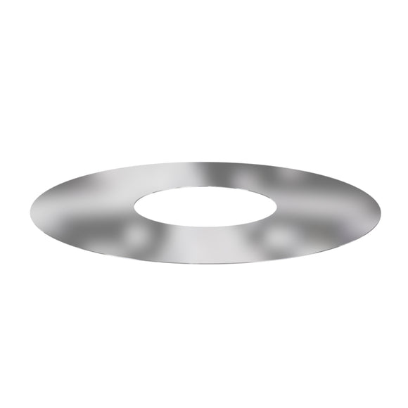 DTW 1 Part 45 Degree Oval Finishing Plate 6 Inch SS