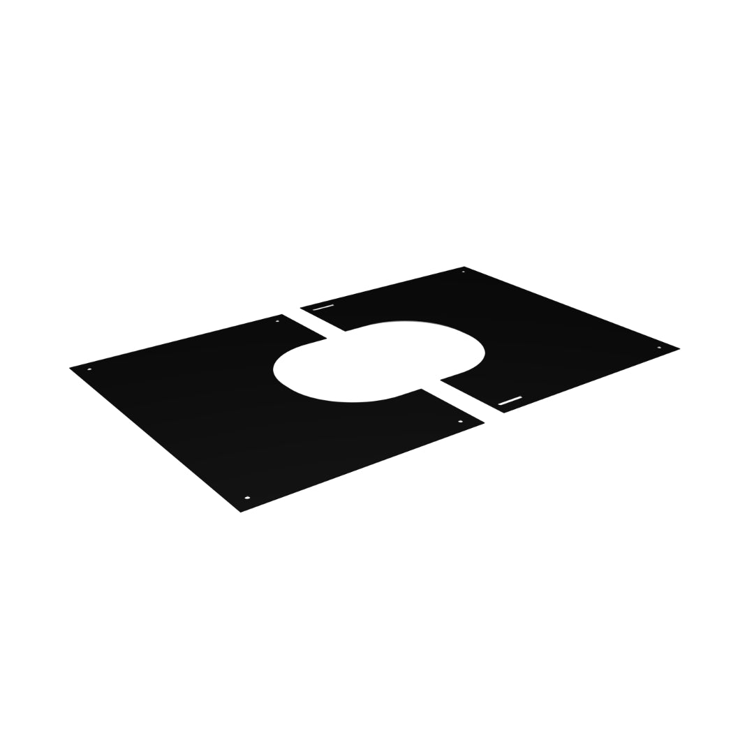 DTW 2 Part 0-30 Degree Square Finishing Plate 6 Inch MB