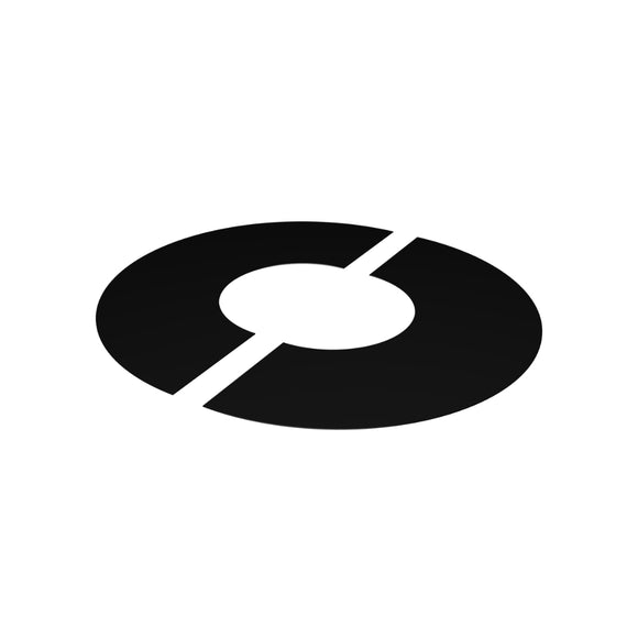 DTW 2 Part 30 Degree Oval Finishing Plate 6 Inch MB