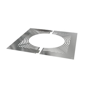 DTW Ventilated Firestop Plate 7 Inch SS