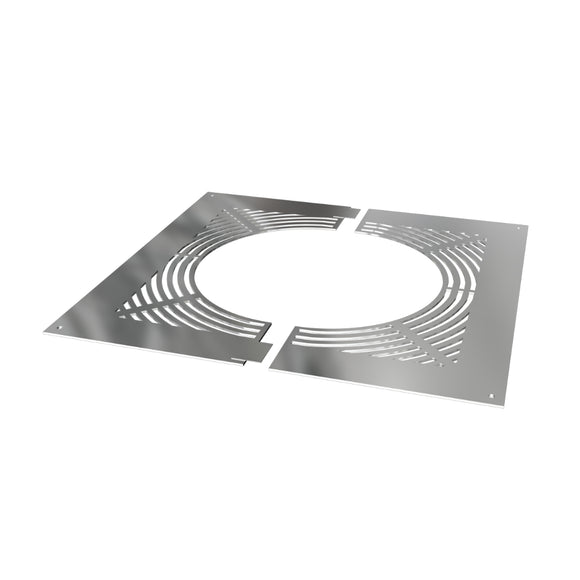 DTW Ventilated Firestop Plate 8 Inch SS