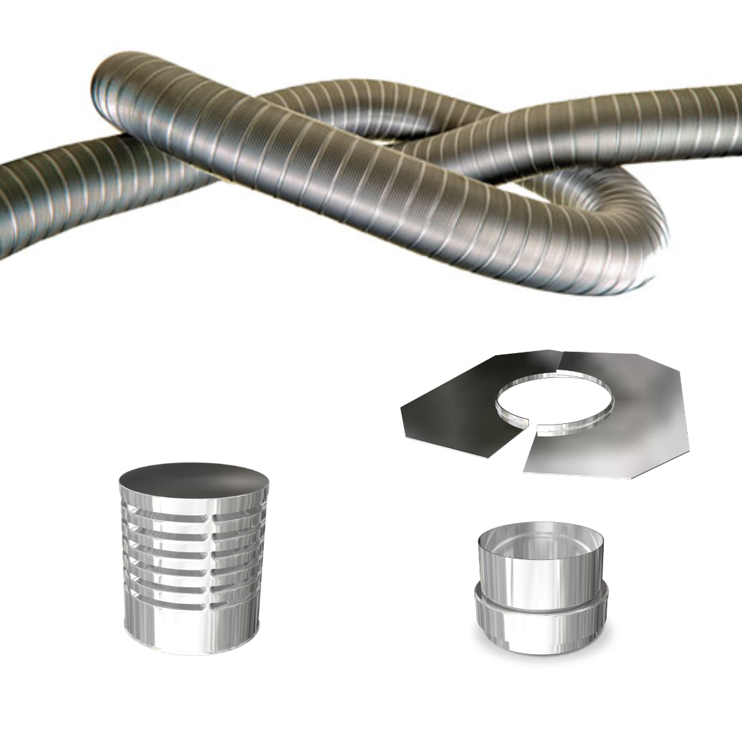 Gas & Oil Flex 316 10yrs Warranty Kit 4 Inch - 0