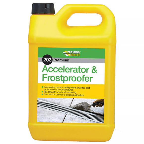 EVERBUILD® 203 ACCELERATOR AND FROSTPROOFER 5L